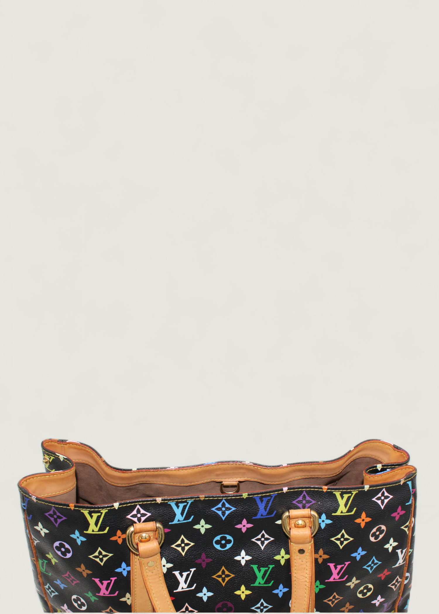 Preloved | Louis Vuitton x Takashi Murakami Ursula Totebag i Sort Multicolor Monogram