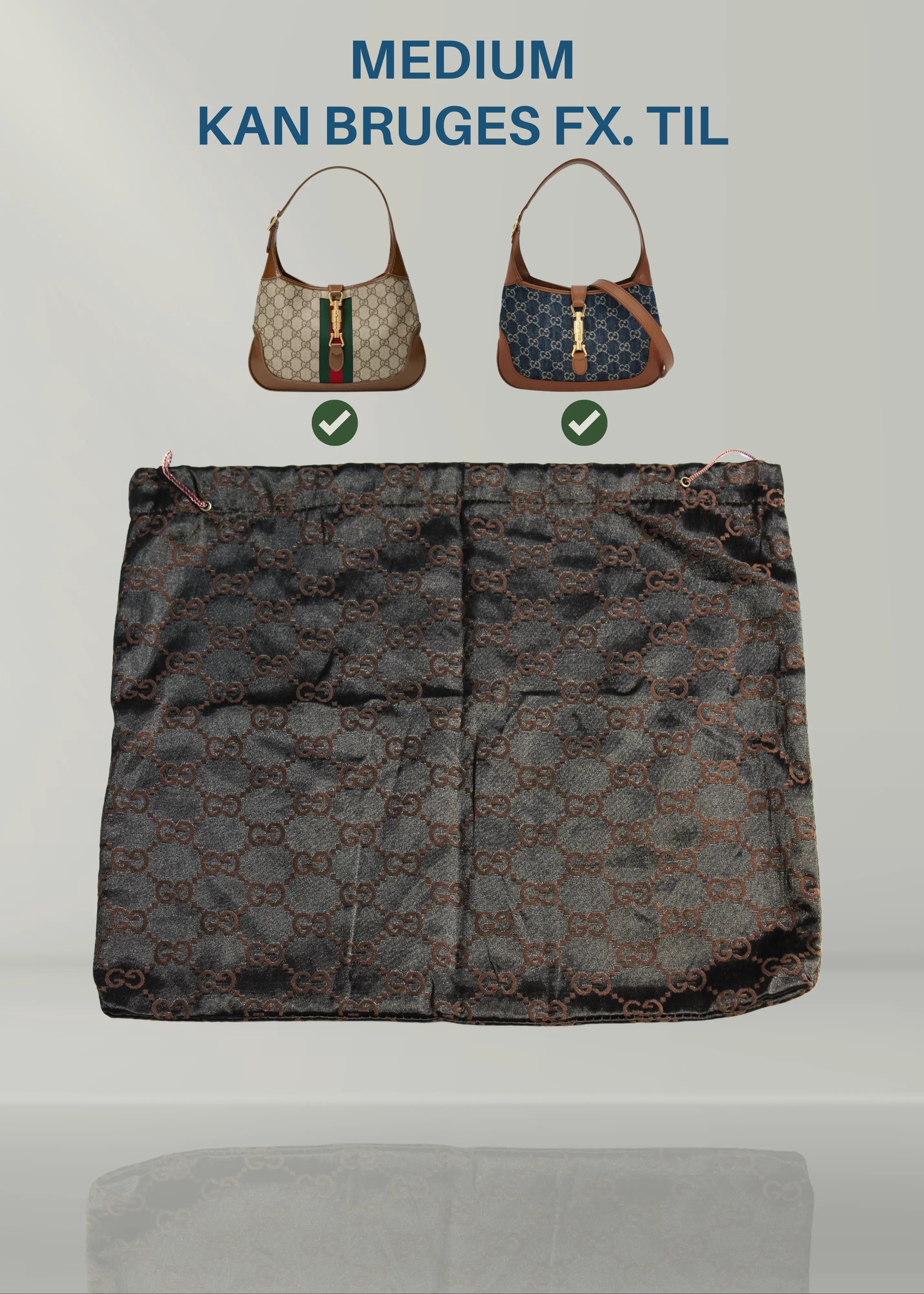 Preloved | GUCCI Dustbag Original | Flere Størrelser Gucci