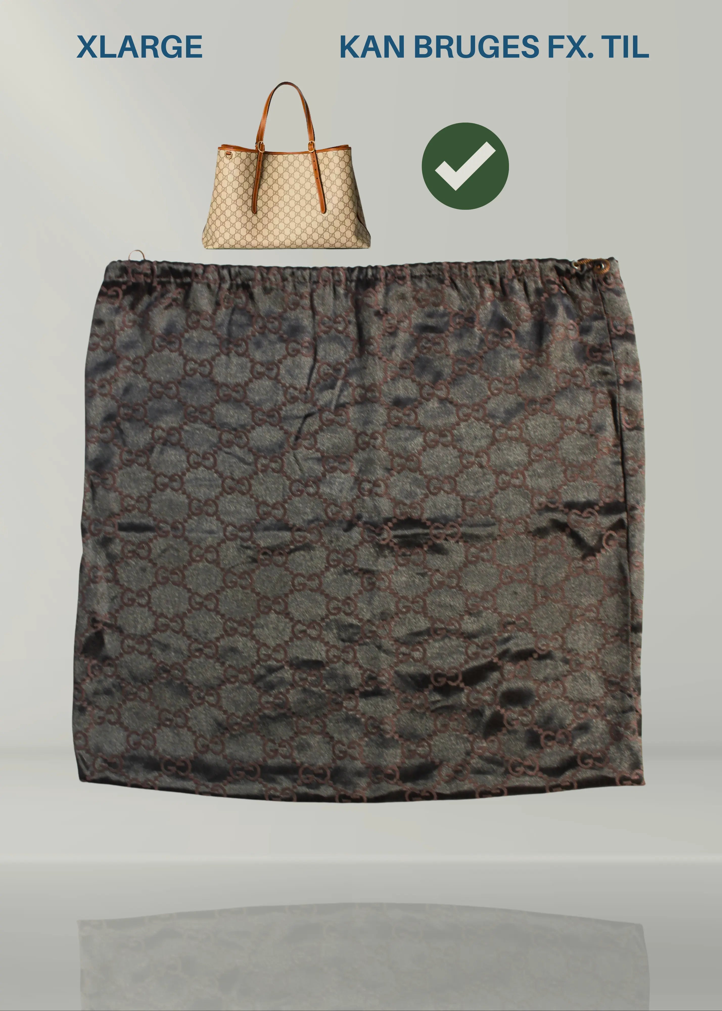Preloved | GUCCI Dustbag Original | Flere Størrelser Gucci