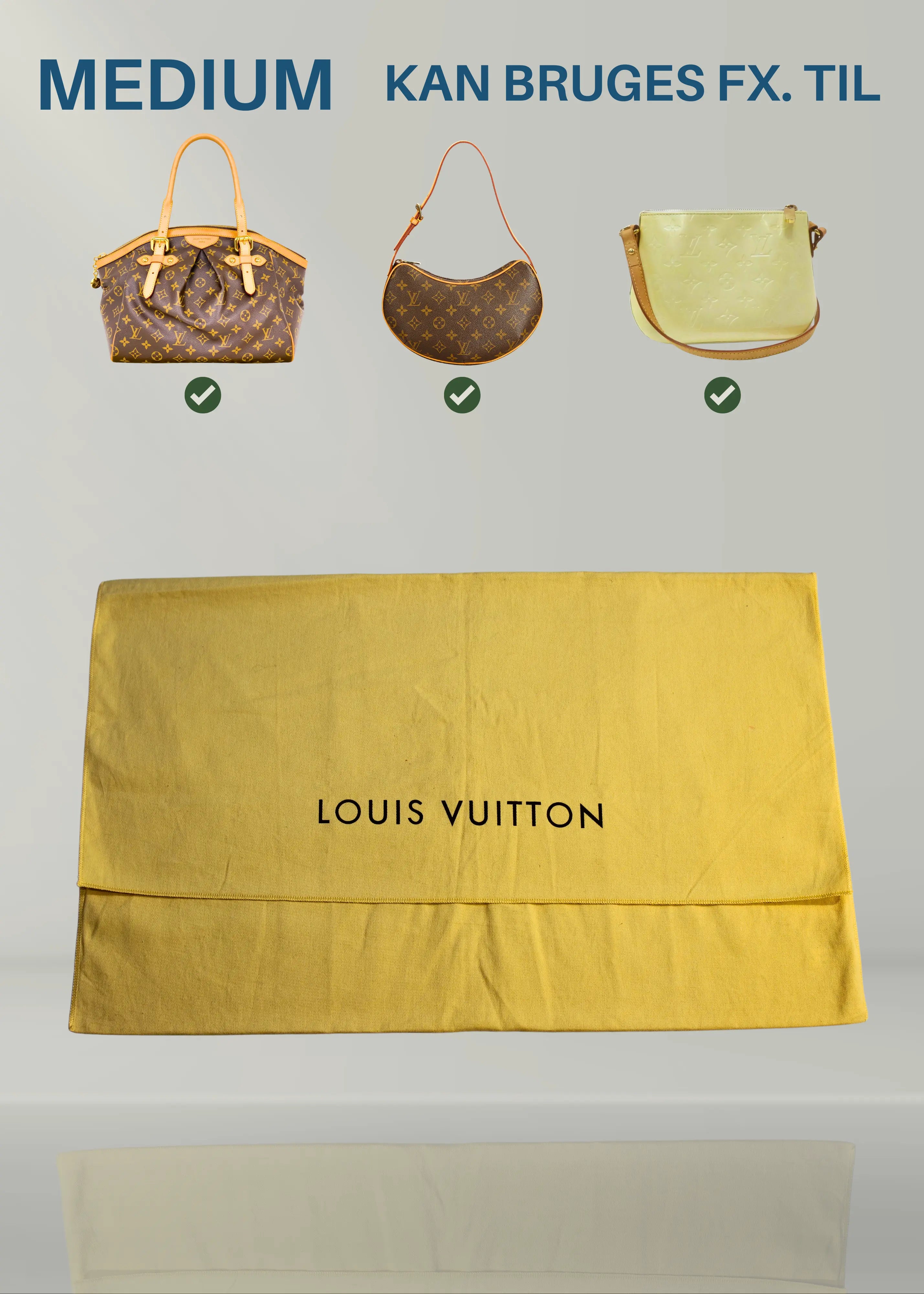 louis vuitton dustbags medium