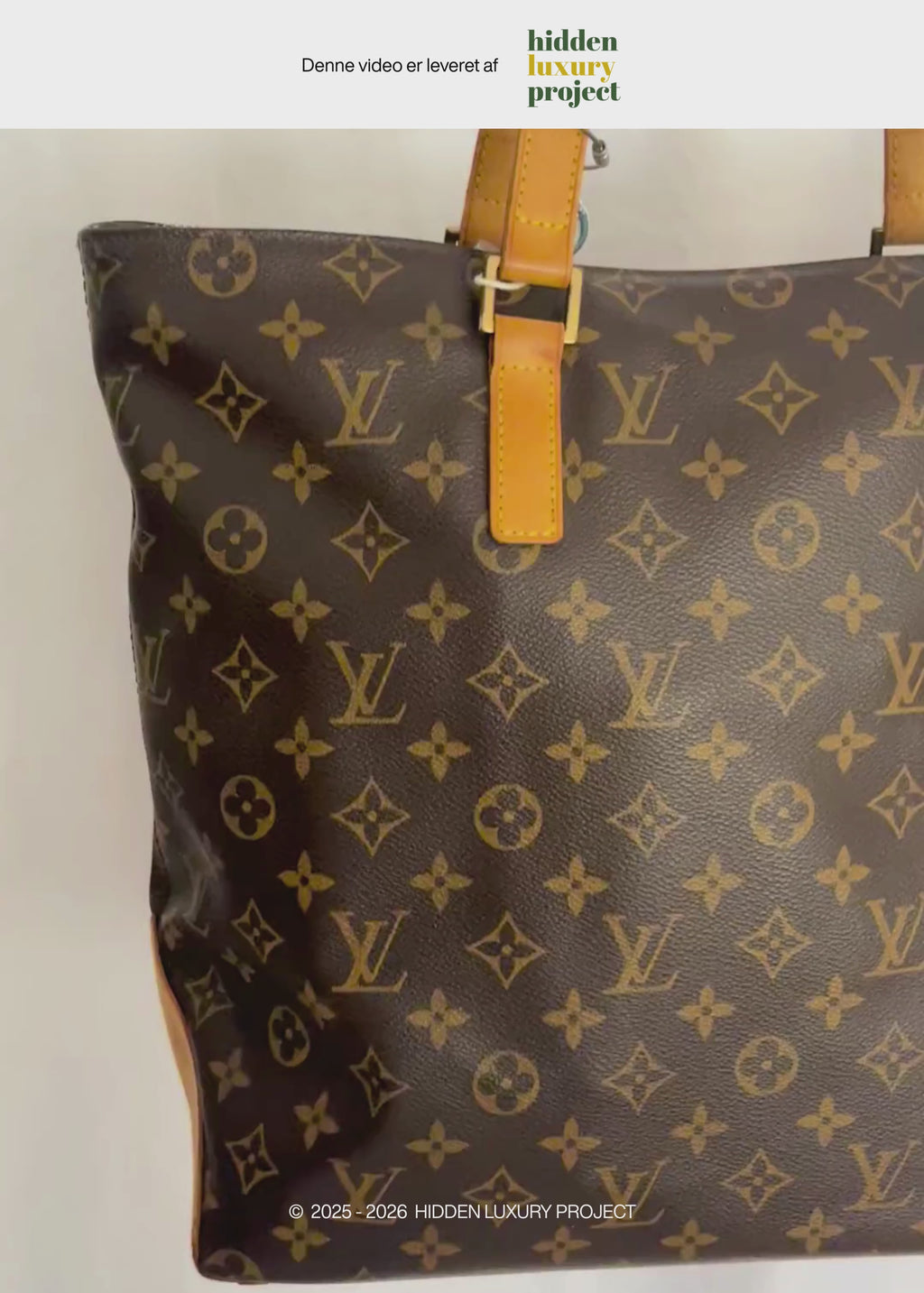 Preloved | Louis Vuitton Cabas Mezzo Totebag i Monogram Canvas