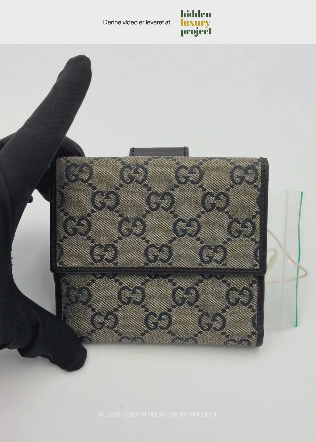 Preloved | Gucci GG Monogram Pung i Metallic