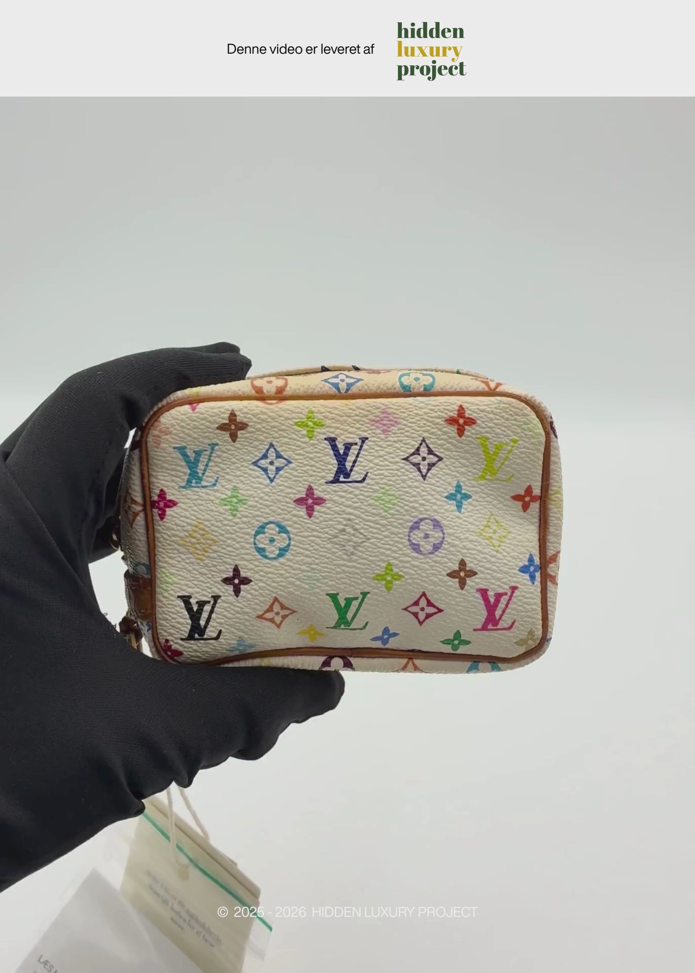 Preloved | Louis Vuitton X Takashi Murakami Monogram Multicolor Pouch