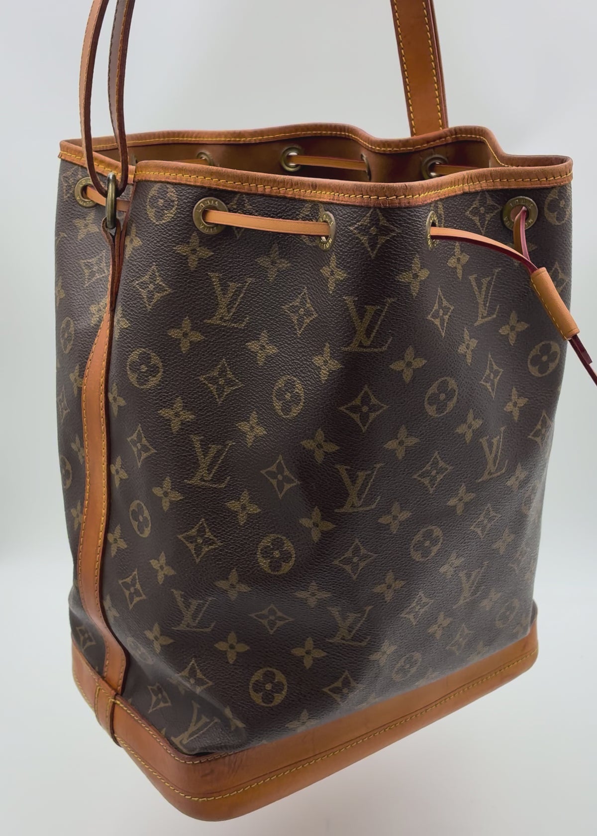 Preloved | Louis Vuitton Noé GM Stor Skuldertaske i Monogram Canvas
