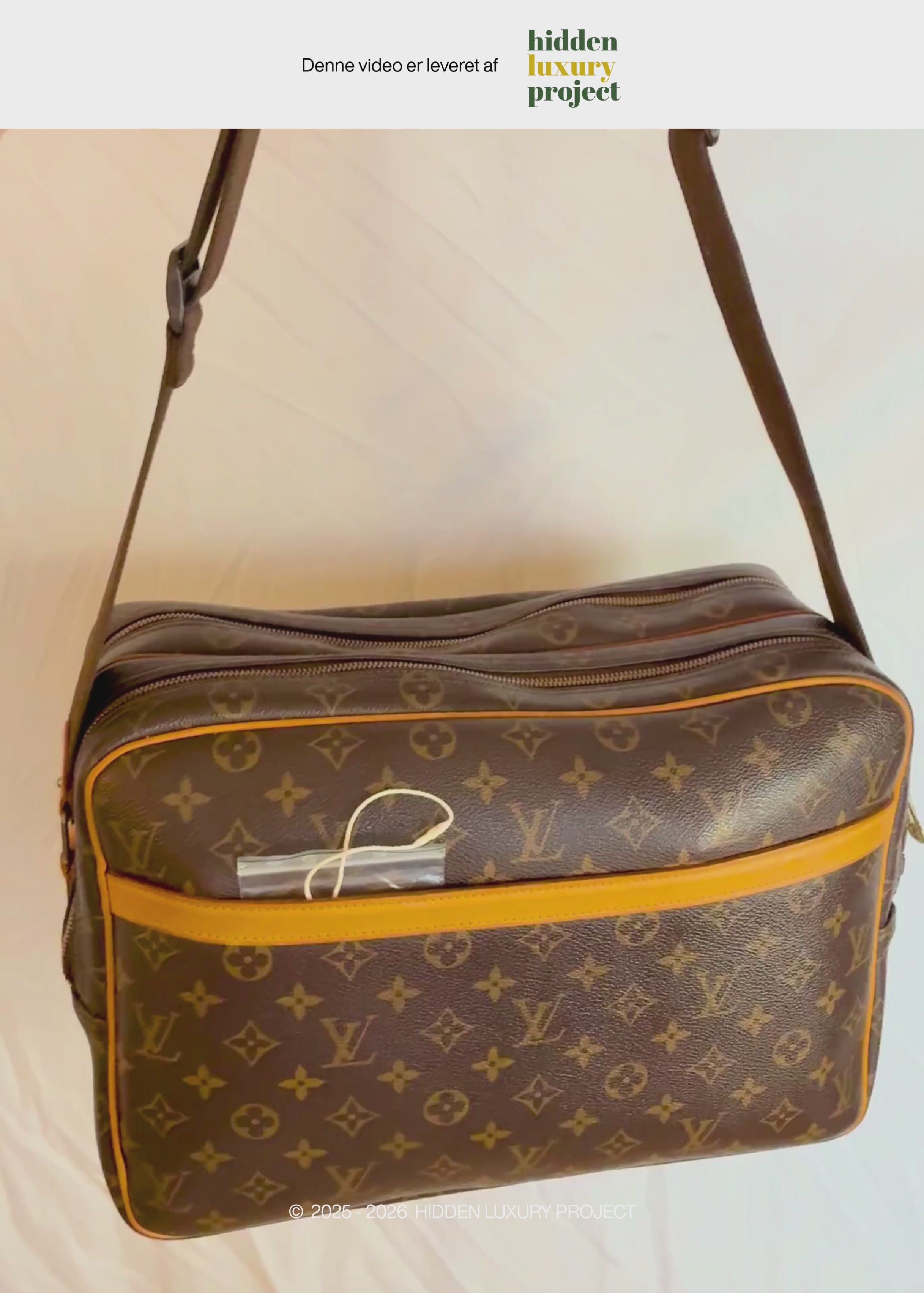 Preloved | Louis Vuitton Monogram Reporter GM Crossbody