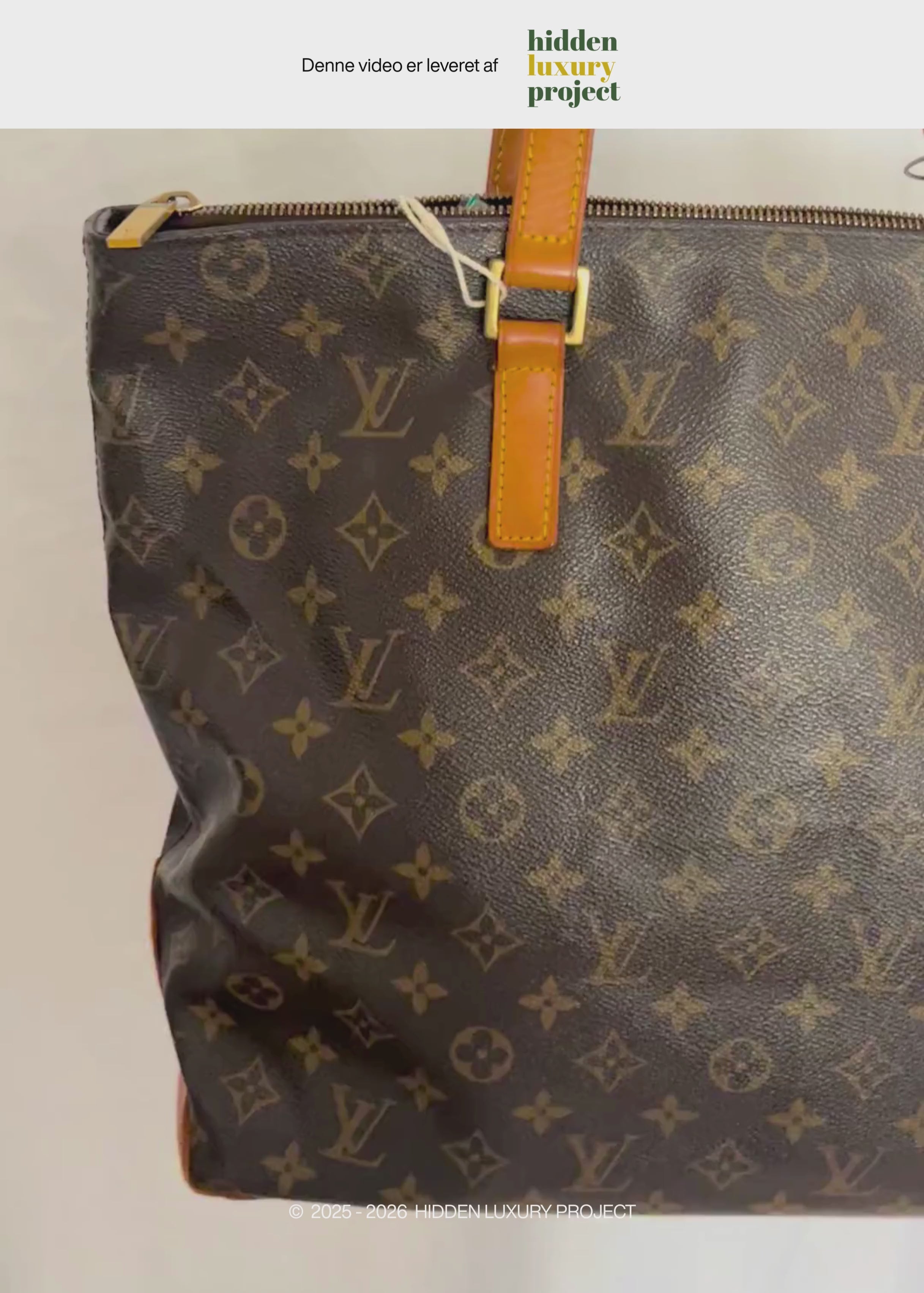 Preloved | Louis Vuitton Cabas Mezzo Totebag i Monogram Canvas